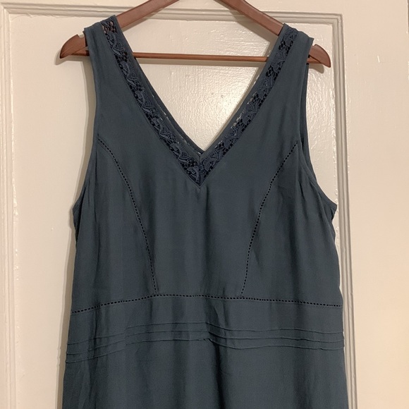 ✨ ASTR Lace-Trimmed Tunic Dress Sz L - Picture 2 of 7